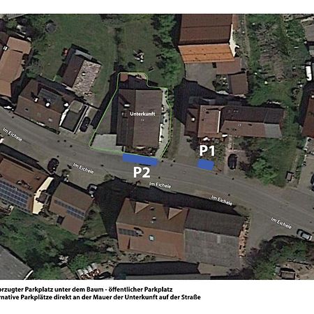 Laendliche 2-Zimmer Wohnung Bad Ditzenbach Kültér fotó